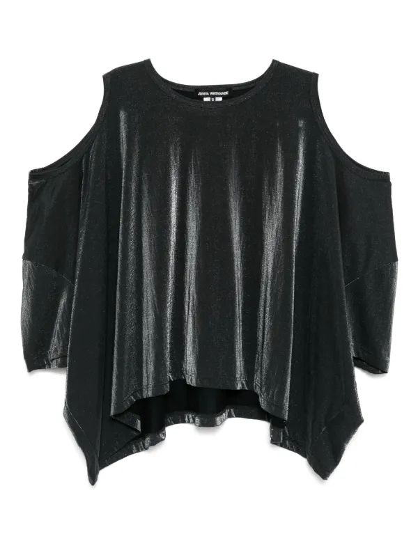 Junya Watanabe Cut-out T-shirt in Grey