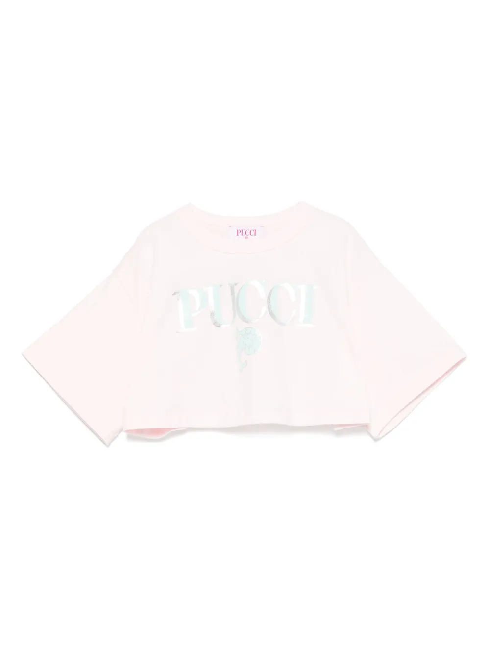 Image 1 of PUCCI Junior Camiseta com estampa de logo