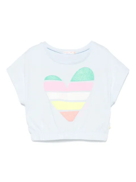 Billieblush heart-motif T-shirt