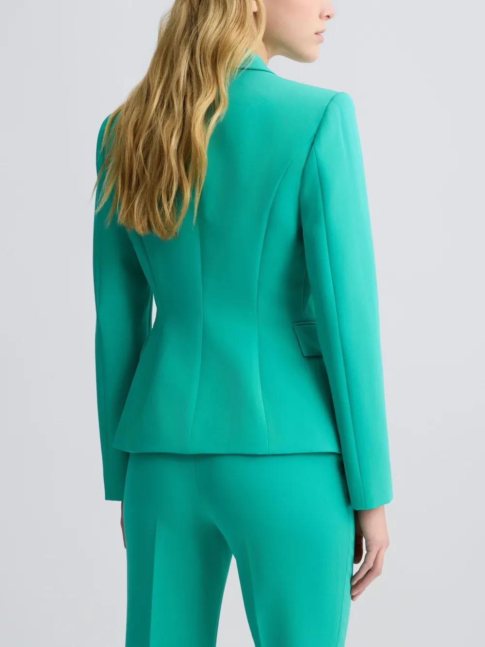 LIU JO Blazer met enkele knoop Groen
