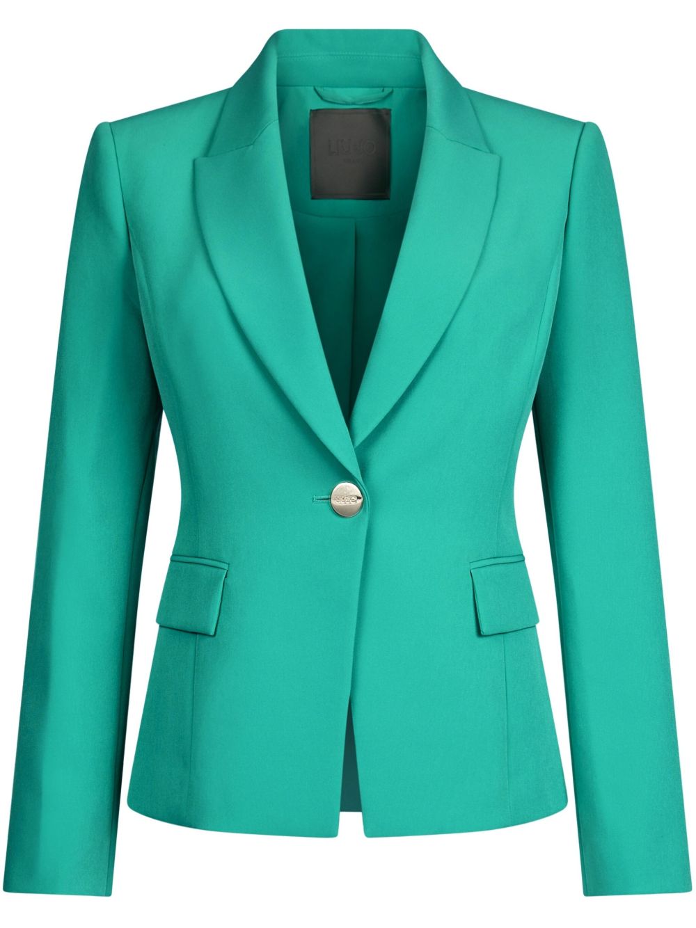 LIU JO Blazer met enkele knoop Groen