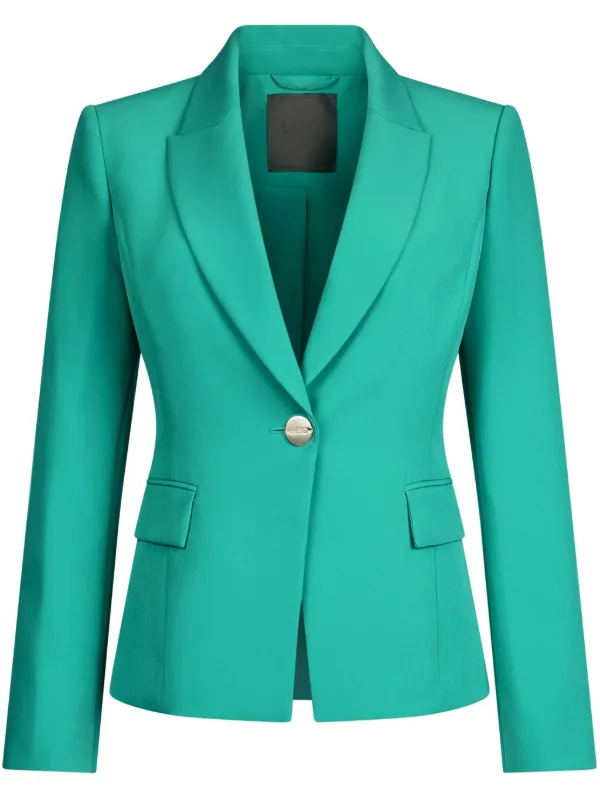アウターその他 LIU JO Woman Blazer Green LIU JO single-button Blazer | Green | FARFETCH TW