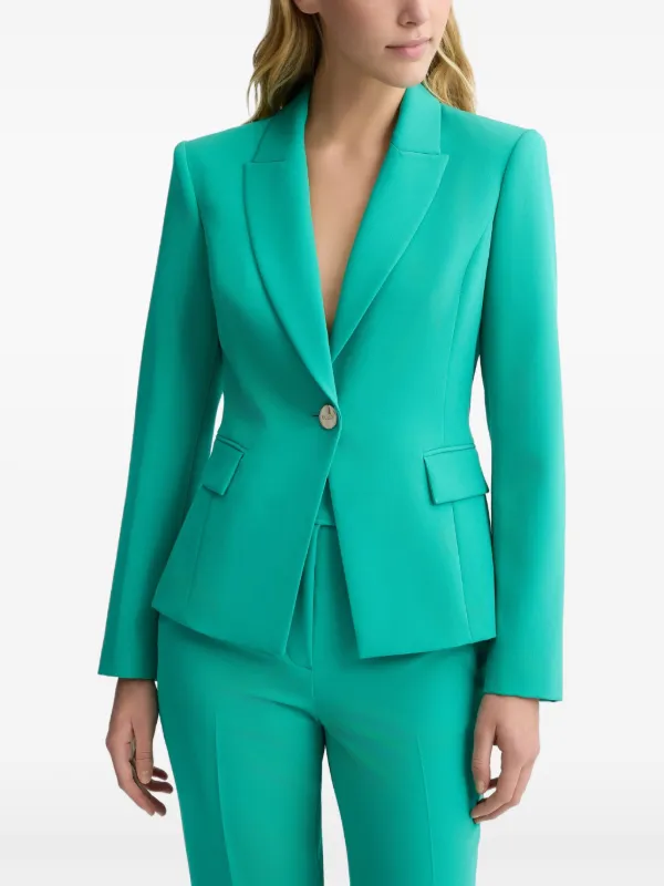 アウターその他 LIU JO Woman Blazer Green LIU JO single-button Blazer | Green | FARFETCH TW