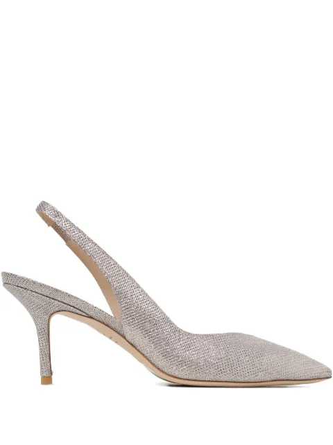 Stuart Weitzman pointed slingback pumps