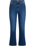 LIU JO high-rise bootcut jeans - Blue