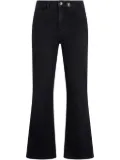 LIU JO high-rise bootcut jeans - Black