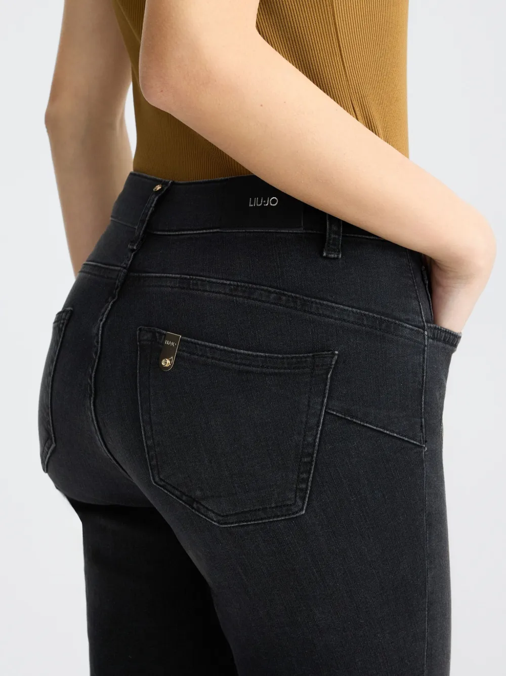 LIU JO Bootcut jeans Zwart