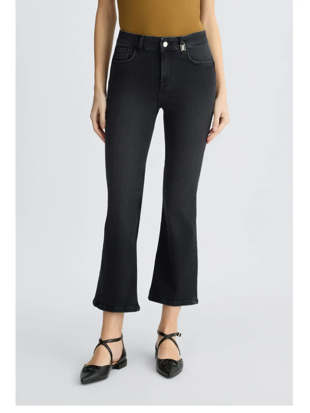LIU JO Bootcut jeans Zwart