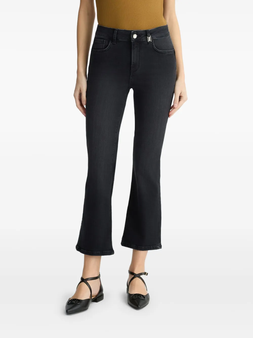 liujo LIU JO Bootcut jeans - Zwart