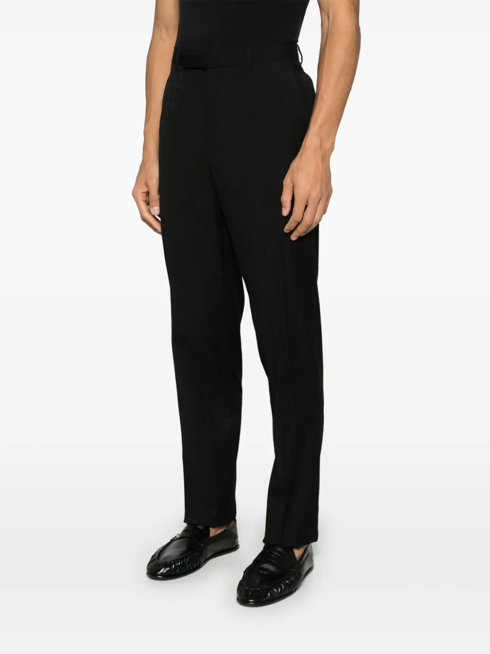 Givenchy Broek met monogram 72-jacquard Zwart