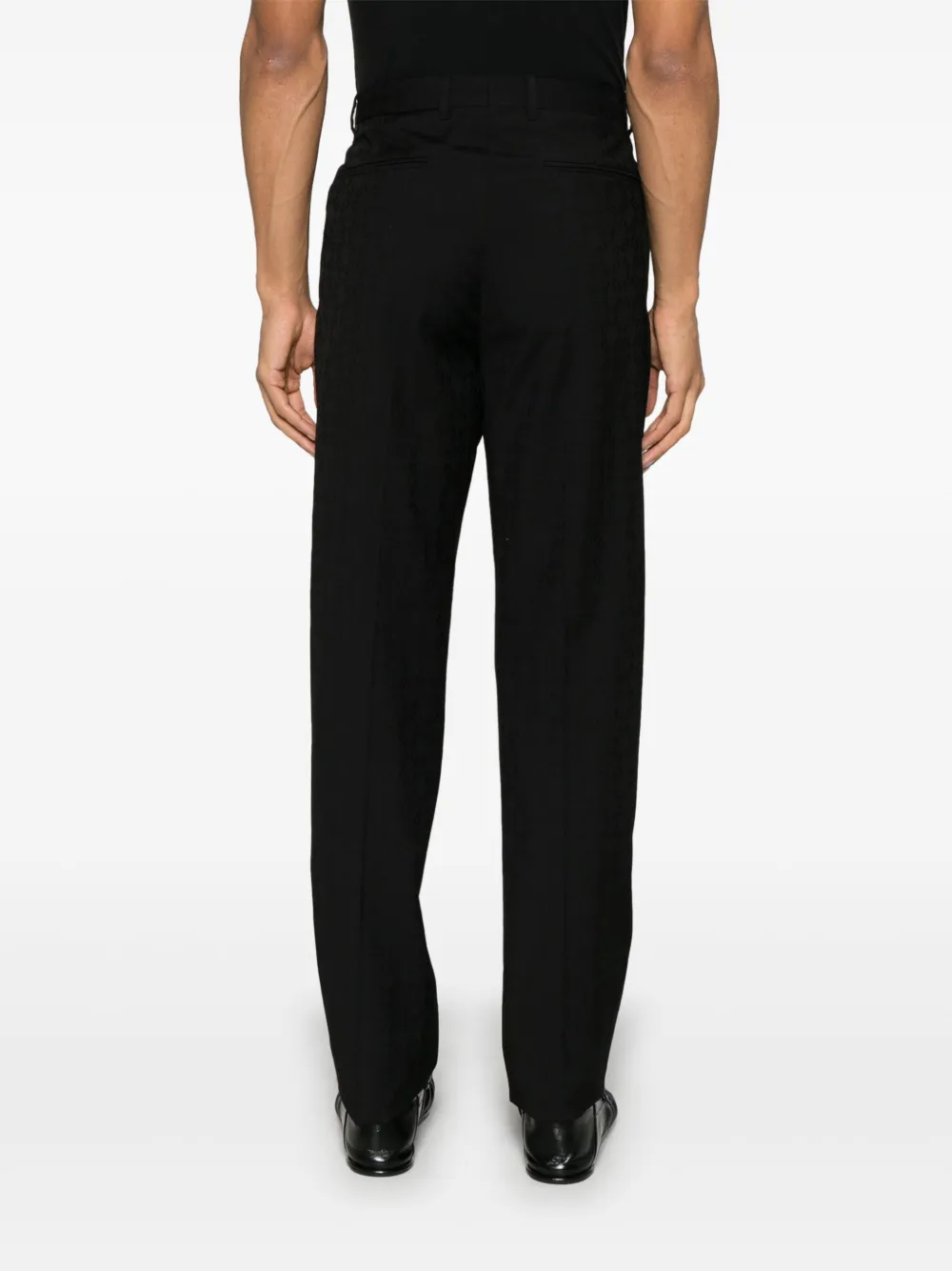 Givenchy Broek met monogram 72-jacquard Zwart