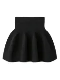CFCL Pottery ribbed mini skirt - Black