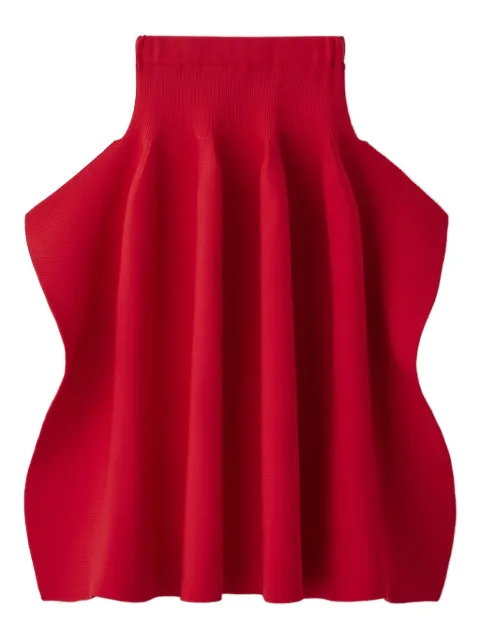 CFCL ribbed draped skirt