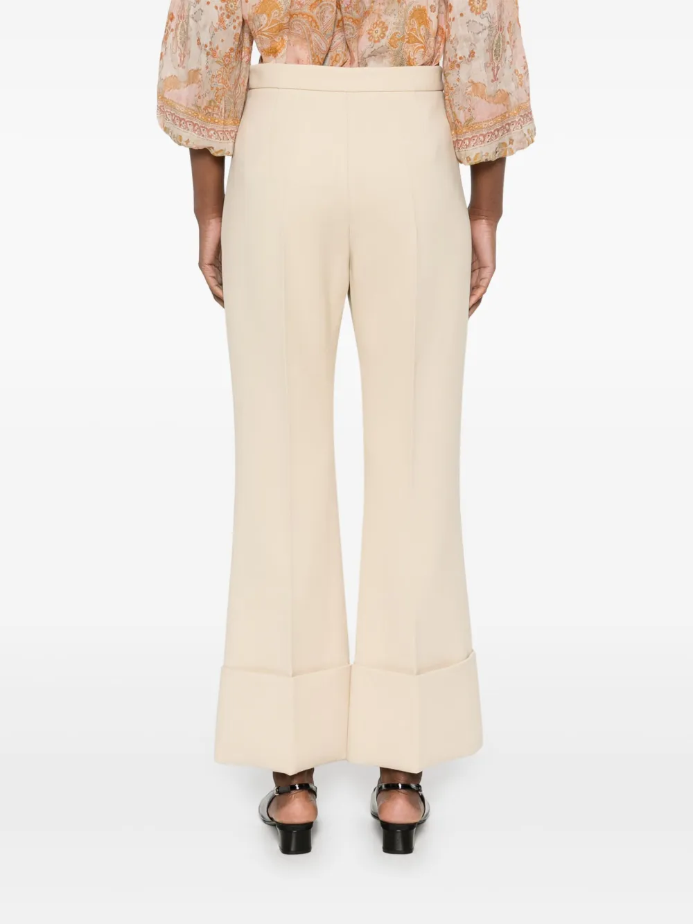 Valentino Garavani Wollen broek Beige