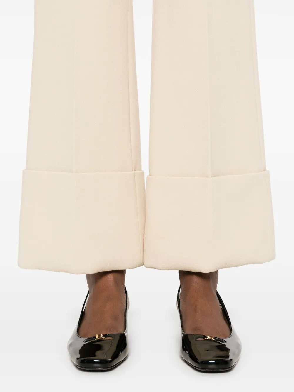 Valentino Garavani Wollen broek Beige