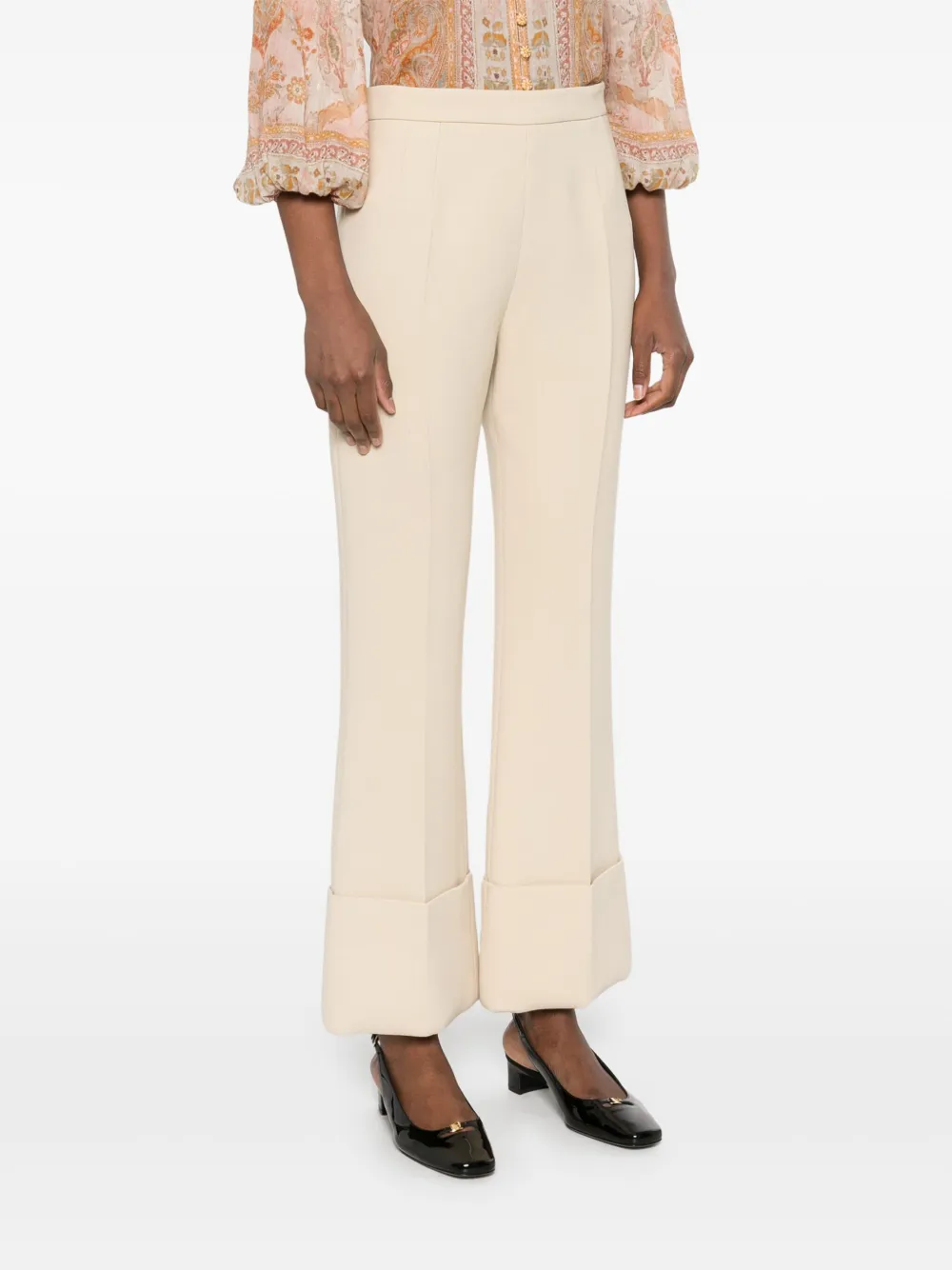 Valentino Garavani Wollen broek Beige