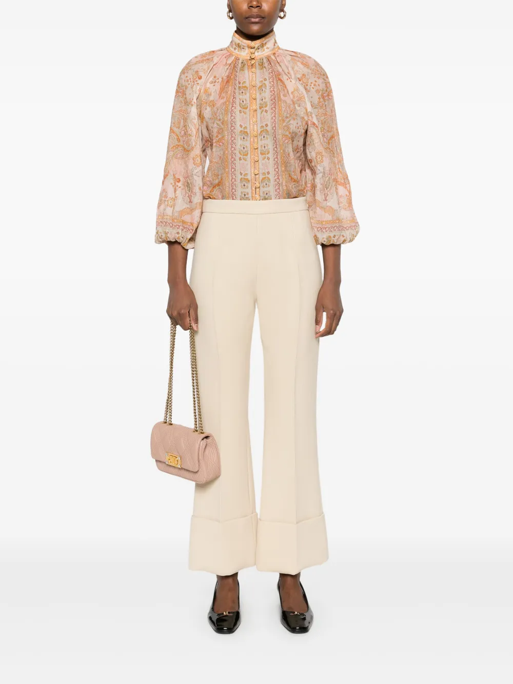 Valentino Garavani Wollen broek - Beige