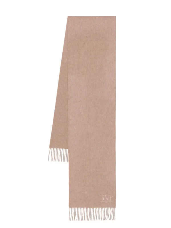スカーフ MAX MARA BROWN CASHMERE SCARVE Brown Cashmere Scarf by Max Mara on Sale