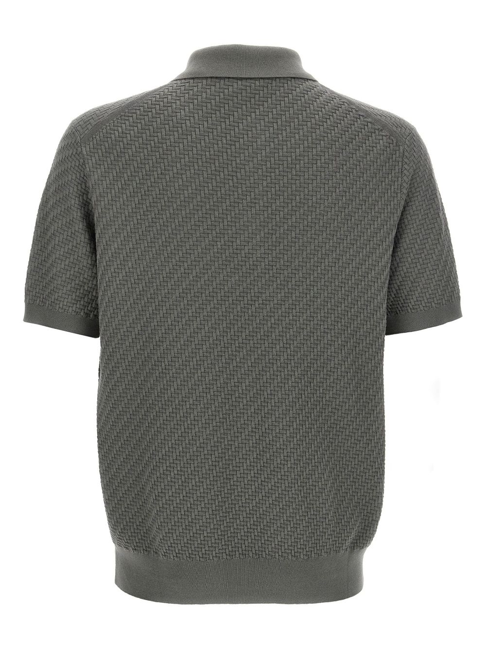 Brioni knitted polo shirt - Groen