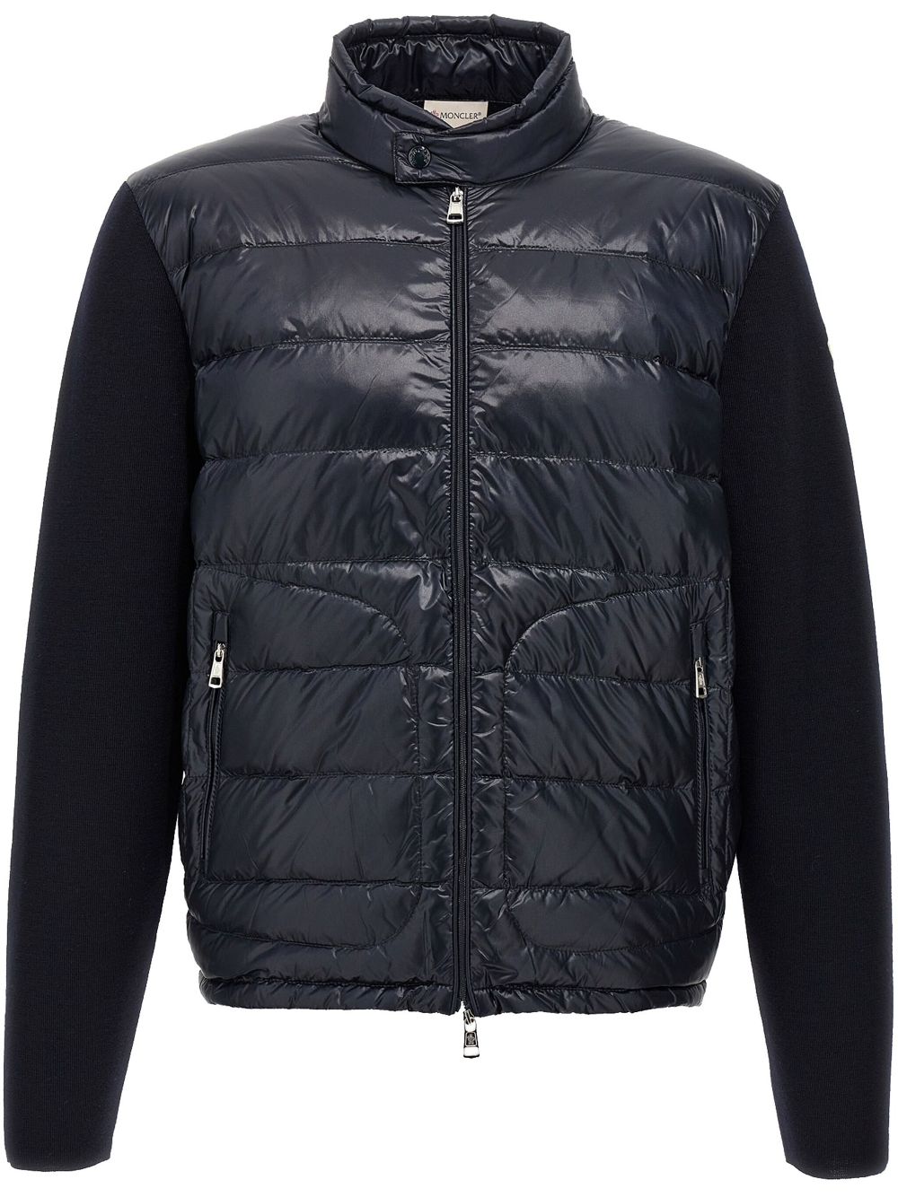 Moncler padded jacket - Blue