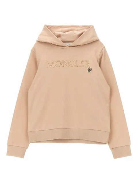 Moncler Enfant embroidered hoodie