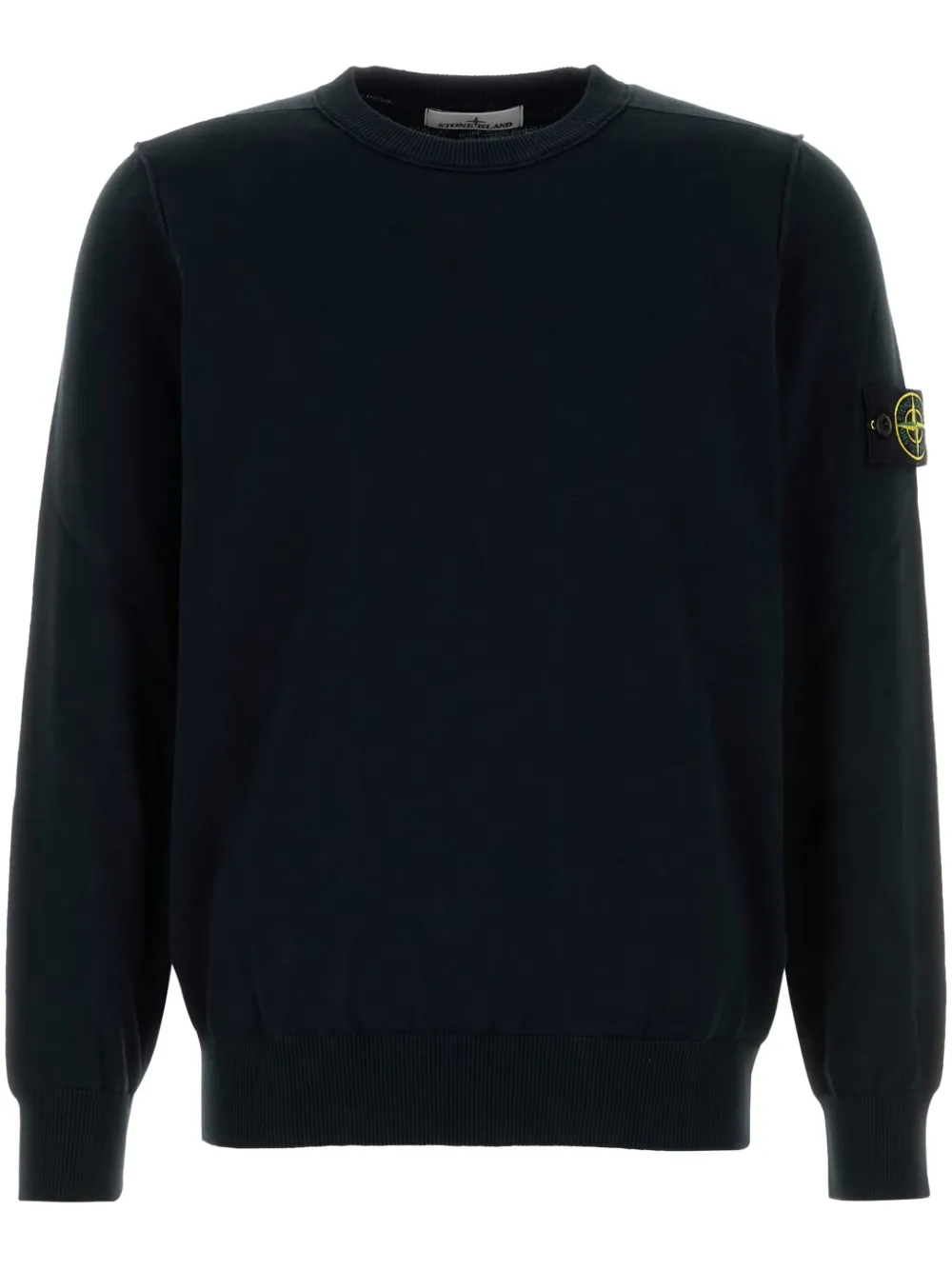 Stone Island suéter con distintivo Compass | negro | Image 1