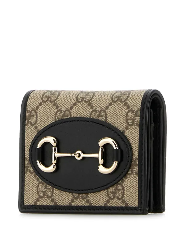GUCCI ホースビット　ミニウォレット　財布　1955 Gucci Horsebit 1955 small wallet in GG Supreme/brown | GUCCI® US
