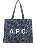 A.P.C. Diane shopping bag - Blue