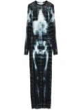 Jean Paul Gaultier Squeletor maxi dress - Black