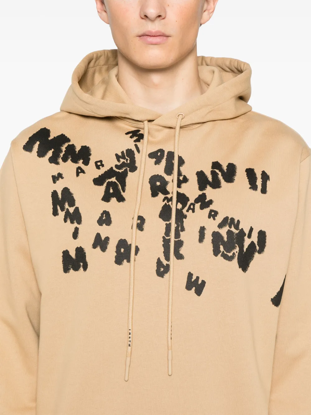 Marni Felpa con cappuccio e logo | Image 5