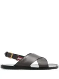 Bally leather sandals - Brown