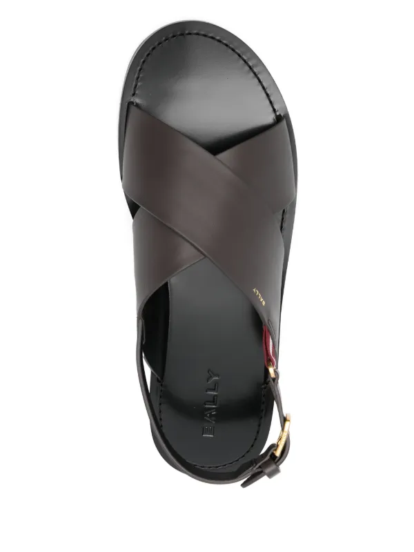 Bally レザー サンダル | ブラウン | FARFETCH JP