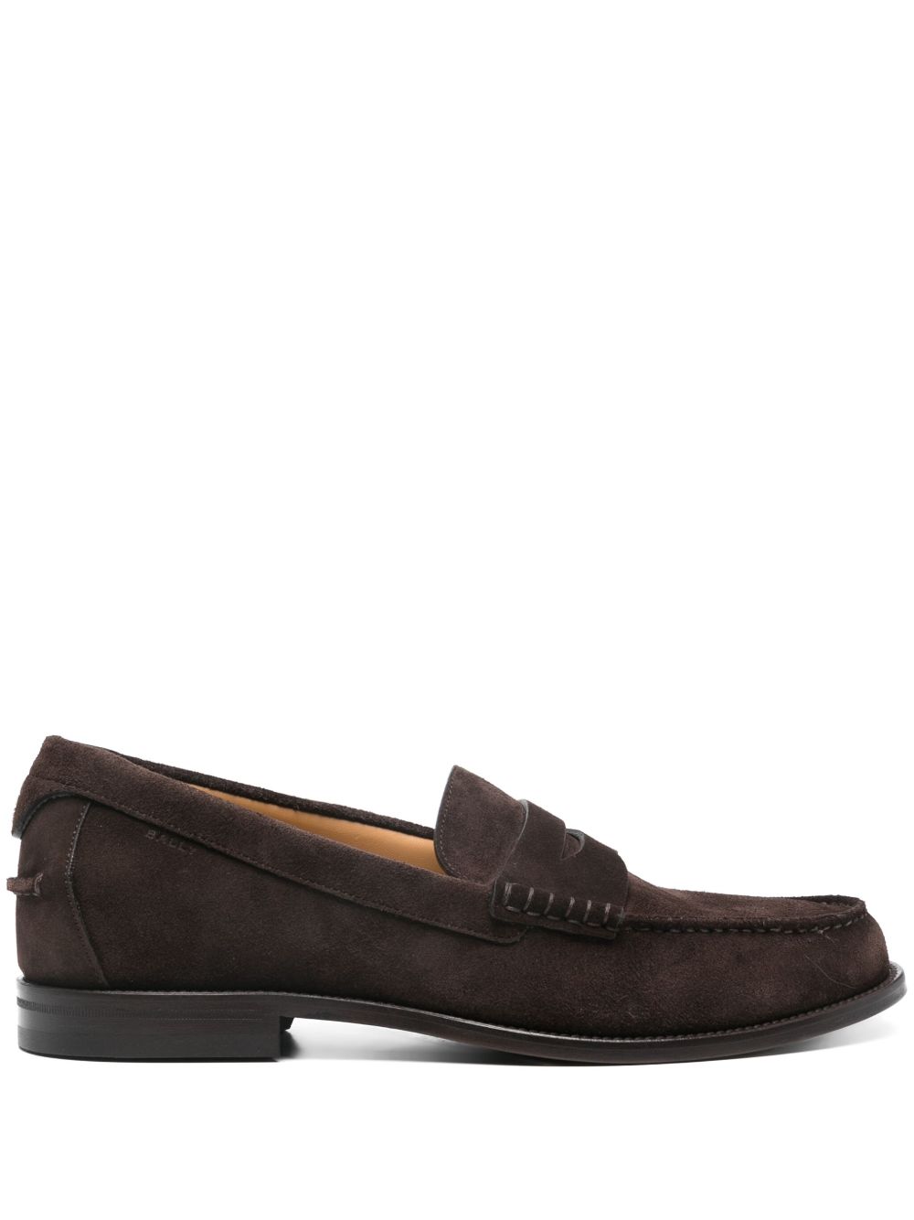 Bally suede loafers Brown