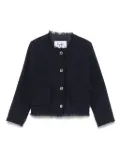 Il Gufo tweed jacket - Blue