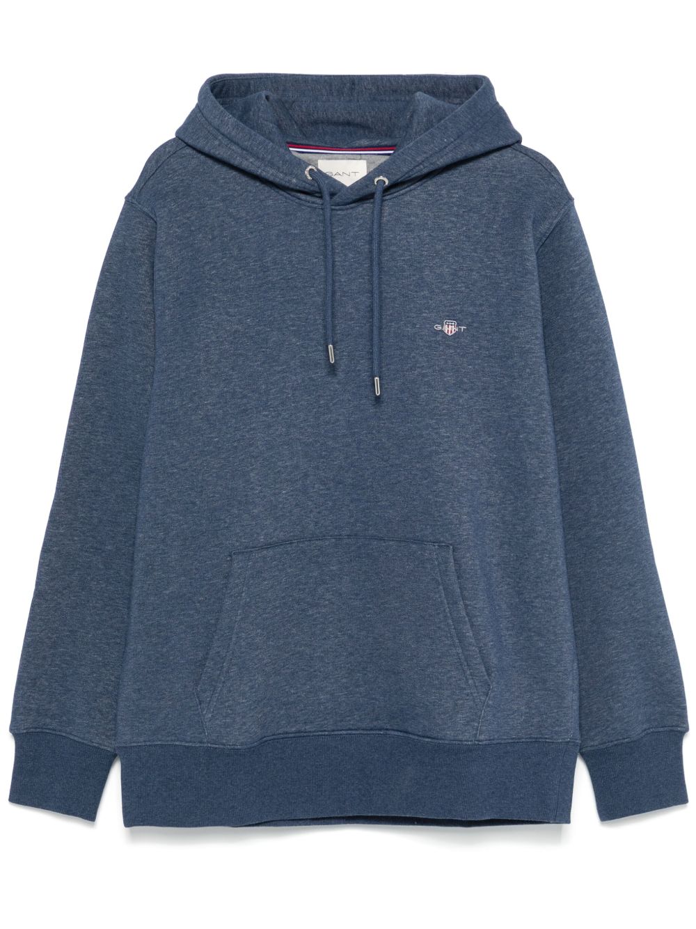 GANT EMBROIDERED-LOGO HOODIE