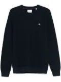Gant waffle-knit sweater - Blue