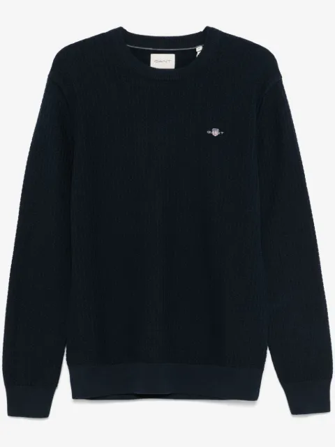 Gant waffle-knit sweater