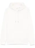 Gant embossed-logo hoodie - White