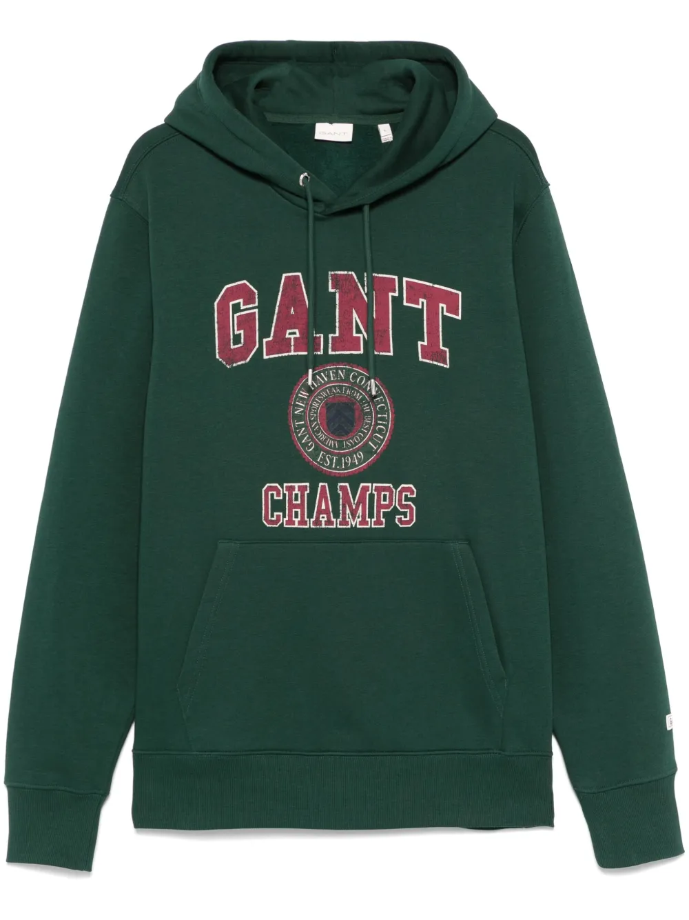 logo-print hoodie