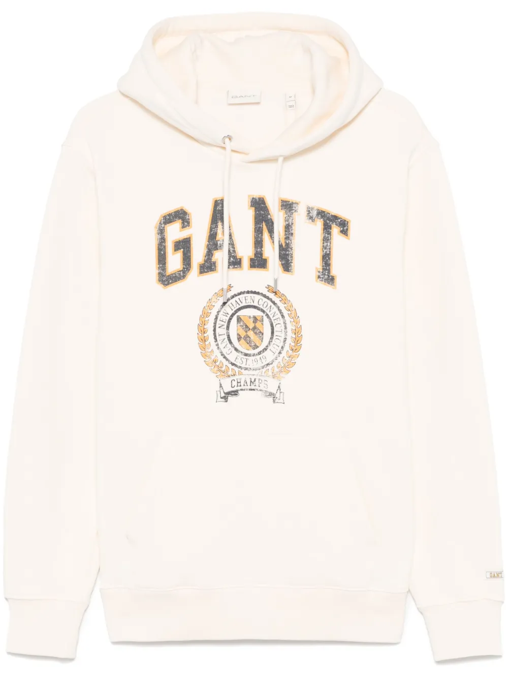 logo-print hoodie