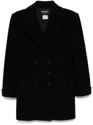 CHANEL シャネル オーバーウールコート 22AW☆すぐ届く！ 【CHANEL シャネル】 コート ウール 関税込