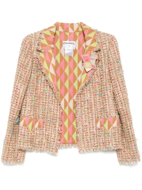 CHANEL Pre-Owned 2004 patch pocket jacket