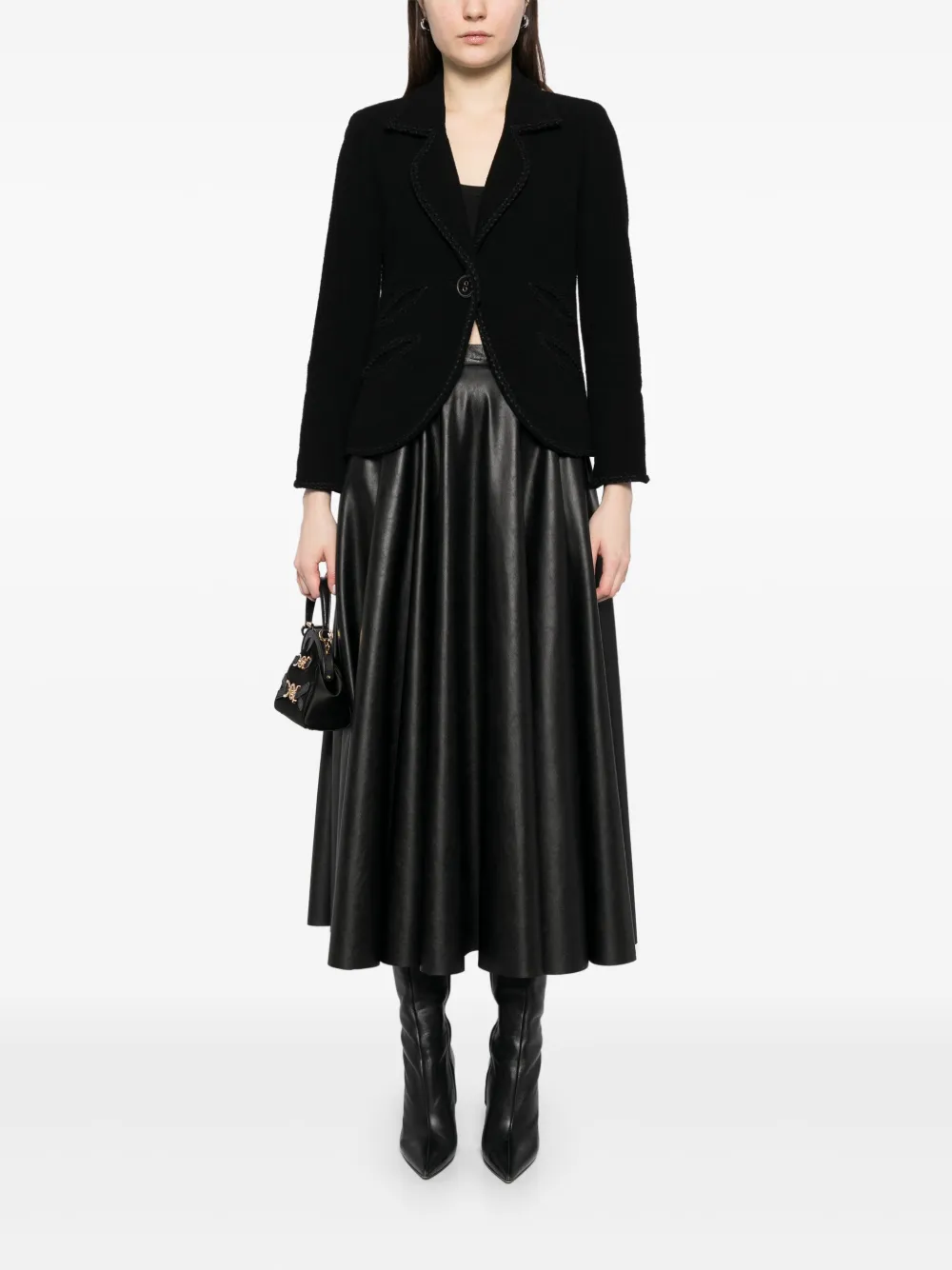 CHANEL Pre-Owned 2008 V-neck jacket | Image 2