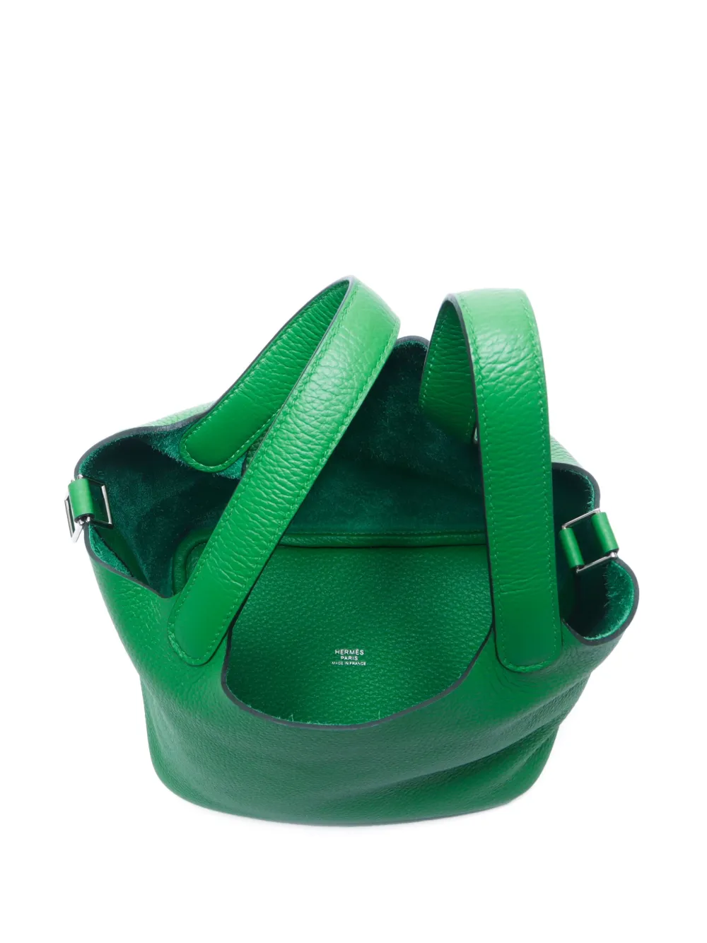 Pre-owned Hermes 2024 Picotin Tote Bag In Green