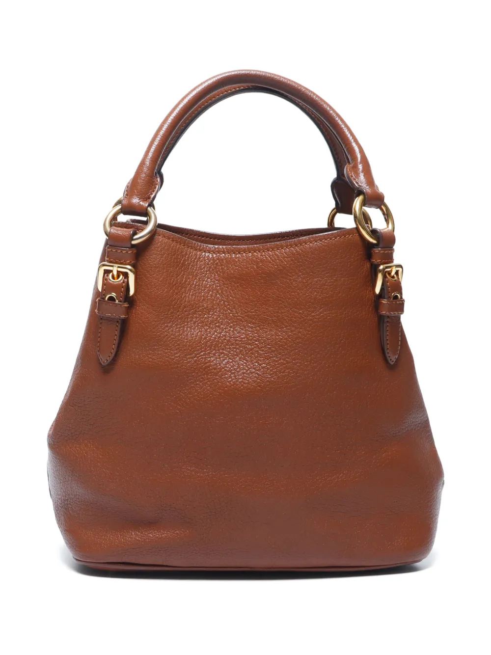 Miu Miu Pre-Owned 2000s leren shopper - Bruin