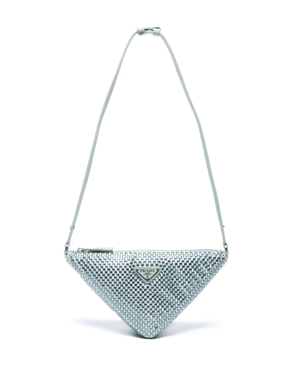 2022 Crystal Triangle shoulder bag