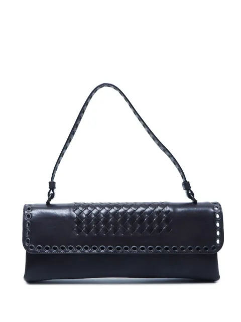 Bottega Veneta Pre-Owned 2000s Intrecciato-panel shoulder bag