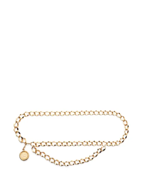 CHANEL Pre-Owned 1980-1990s CC Mark coin chain belt
