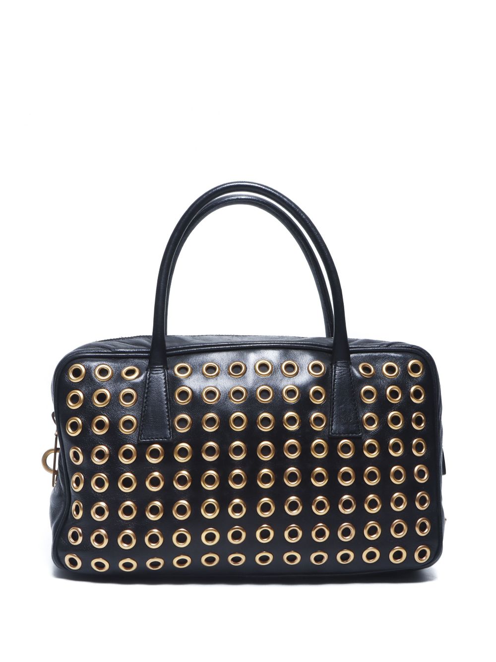 Prada Pre-Owned 2000s stud-embellished tote bag - Black