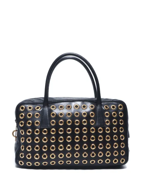 Prada Pre-Owned 2000s stud-embellished tote bag